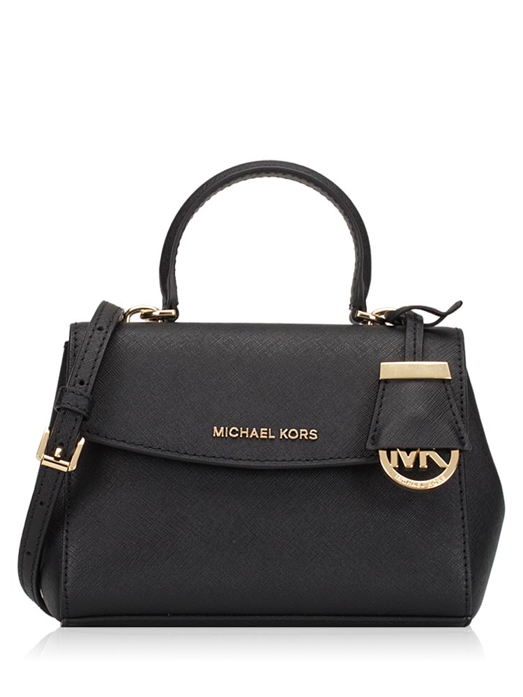 Ava XS Top Handle Crossbody Black