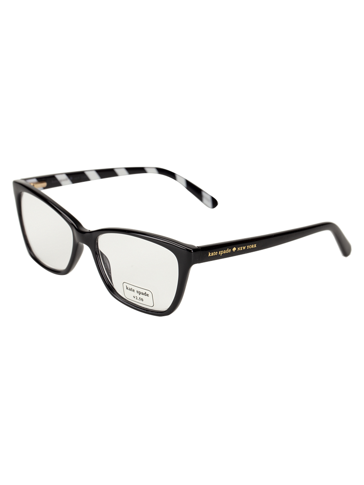 Pava +2.50 Reading Glasses Black