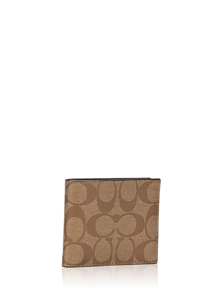 Men 66551 Signature ID Billfold Wallet Tan