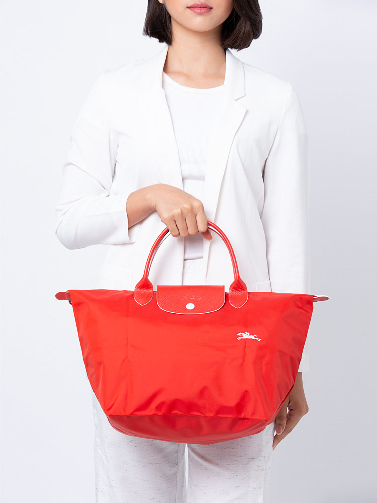 Le Pliage Club Medium SH Vermilion