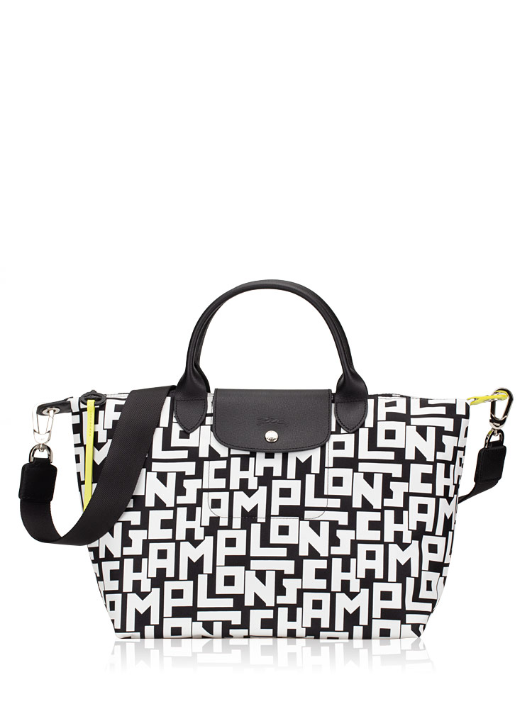 Le Pliage LGP Medium SH Black White