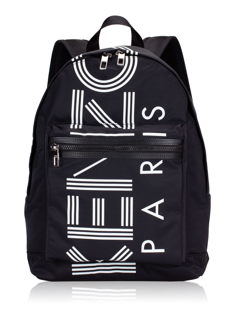 Logo Large Backpack Black