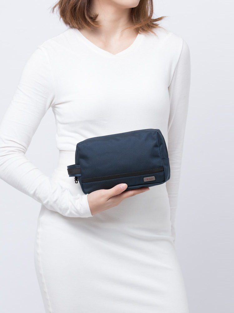 Medium Kit Pouch Navy Black