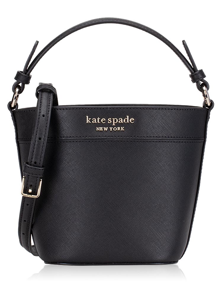 Cameron Small Bucket Bag Black
