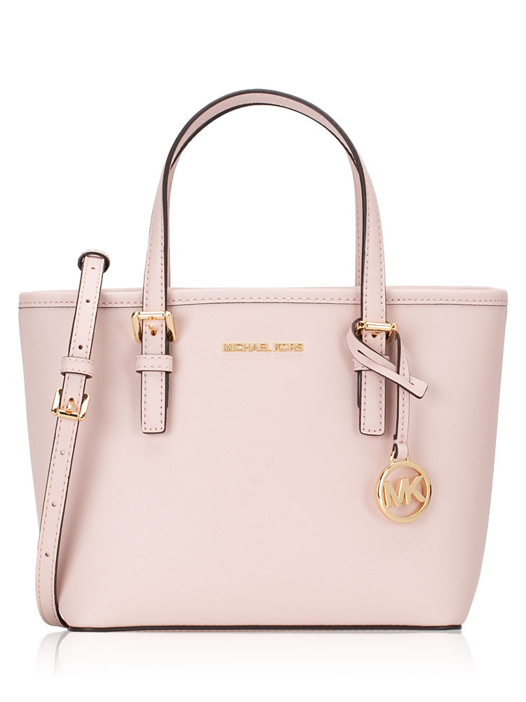 Jet Set Travel Xs Carryall Zip Tote Powder Blush