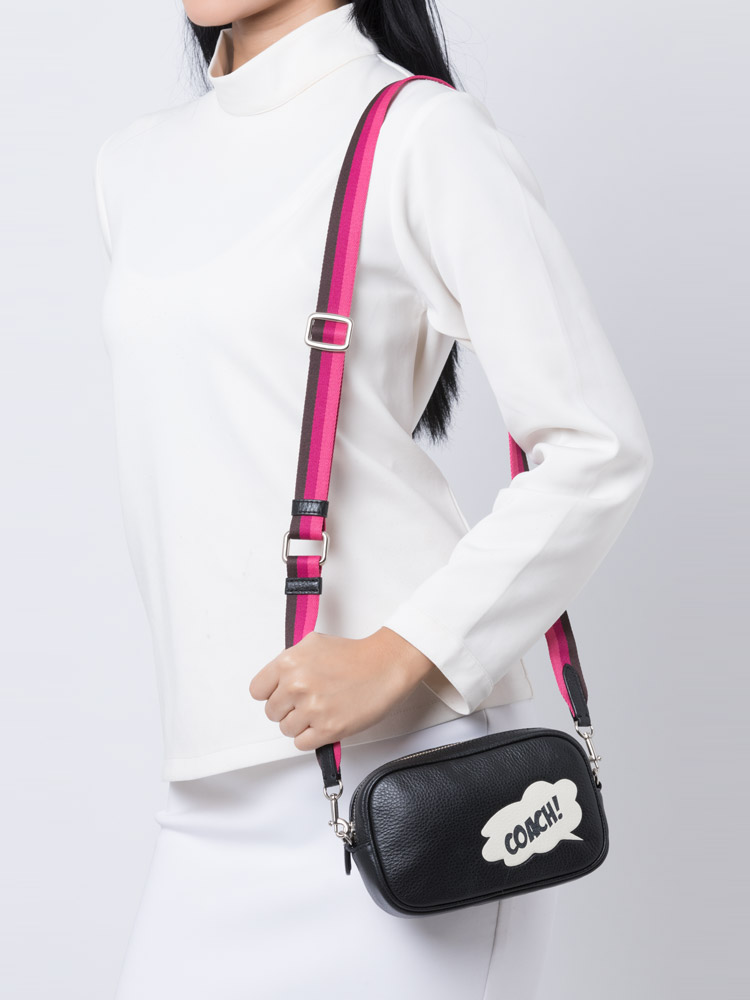2641 X Marvel Convertible Belt Bag Black