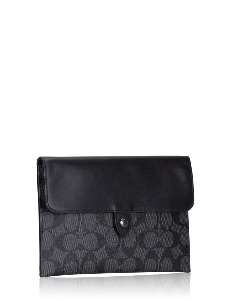 C2024 Signature Mini Tablet Sleeve Charcoal