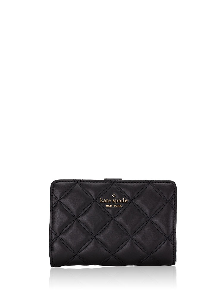 Natalia Medium Compact Bifold Wallet Black