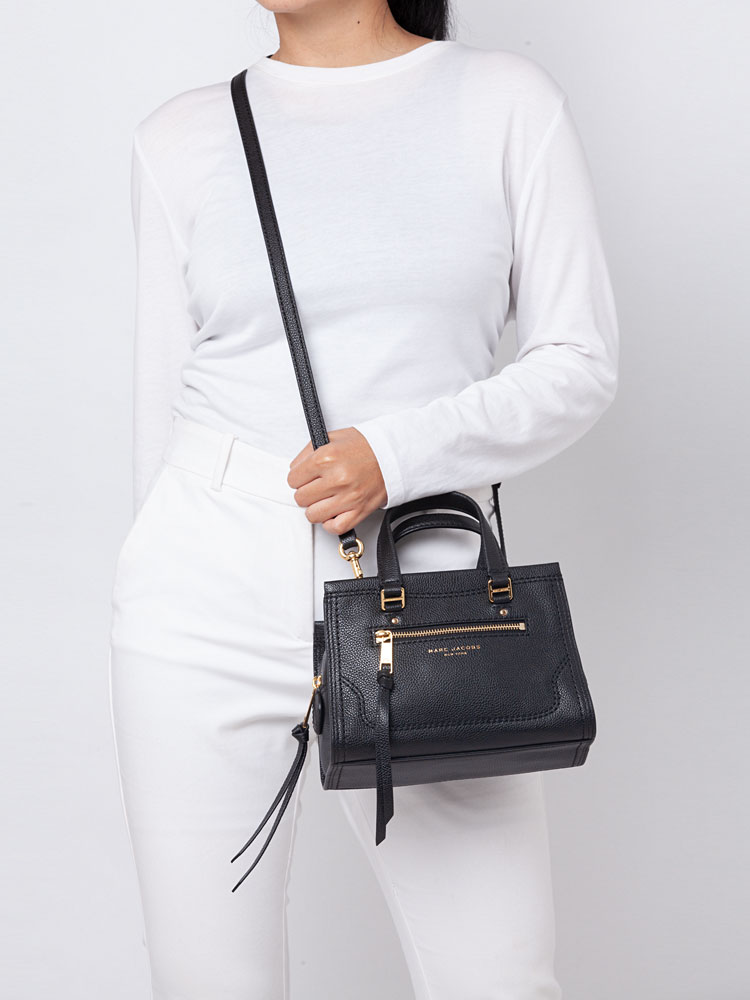 M0015022 Mini Cruiser Satchel Bag Black