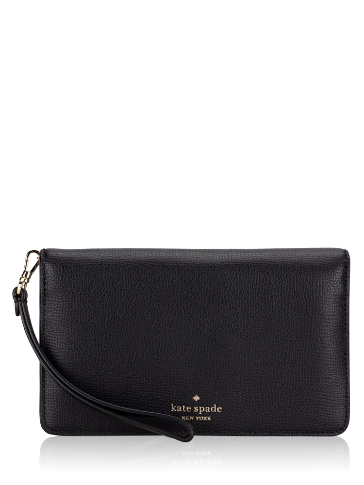 Darcy Medium Clutch Wallet Wristlet Black