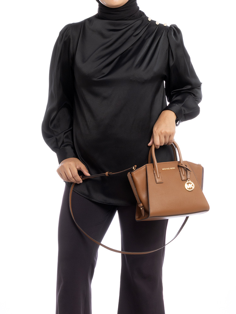 Avril Small Top Zip Satchel Luggage