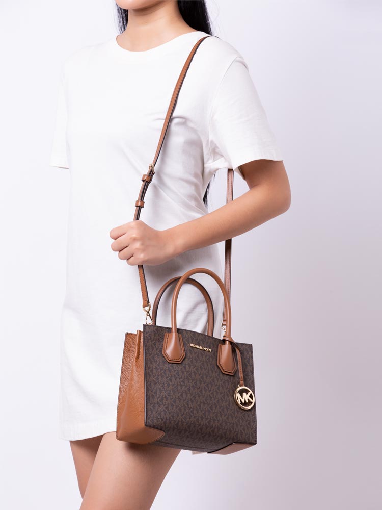 Mercer Signature Medium Messenger Brown