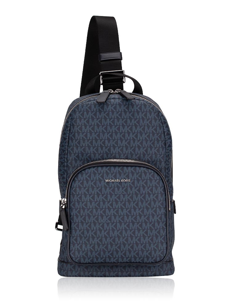 Men Cooper Monogram Commuter Sling Pack Admiral Pale Blue