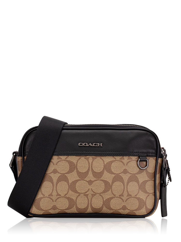 Men C4149 Signature Graham Crossbody Khaki