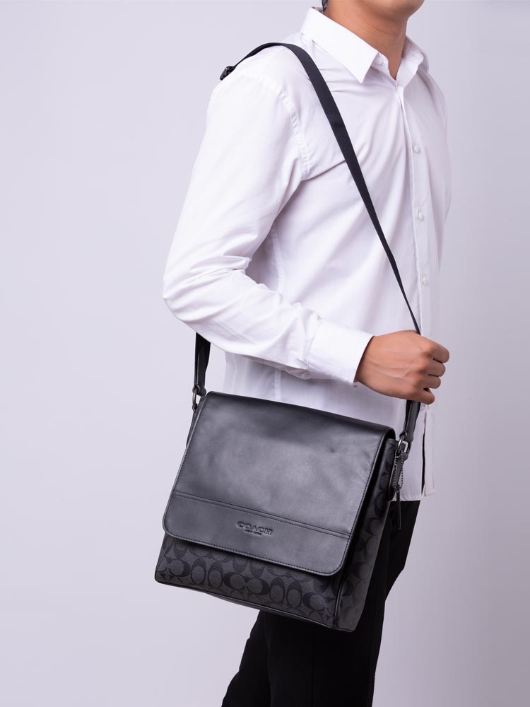 Men 573 Signature Houston Map Charcoal Black