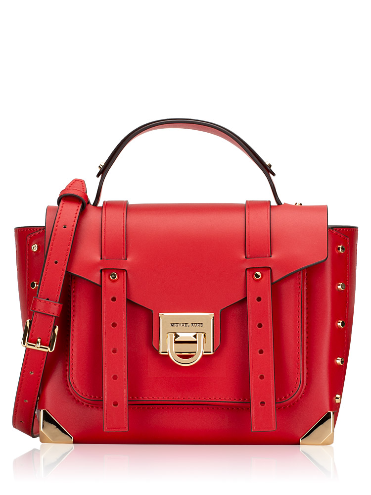 Manhattan Medium Top Handle School Satchel Flame