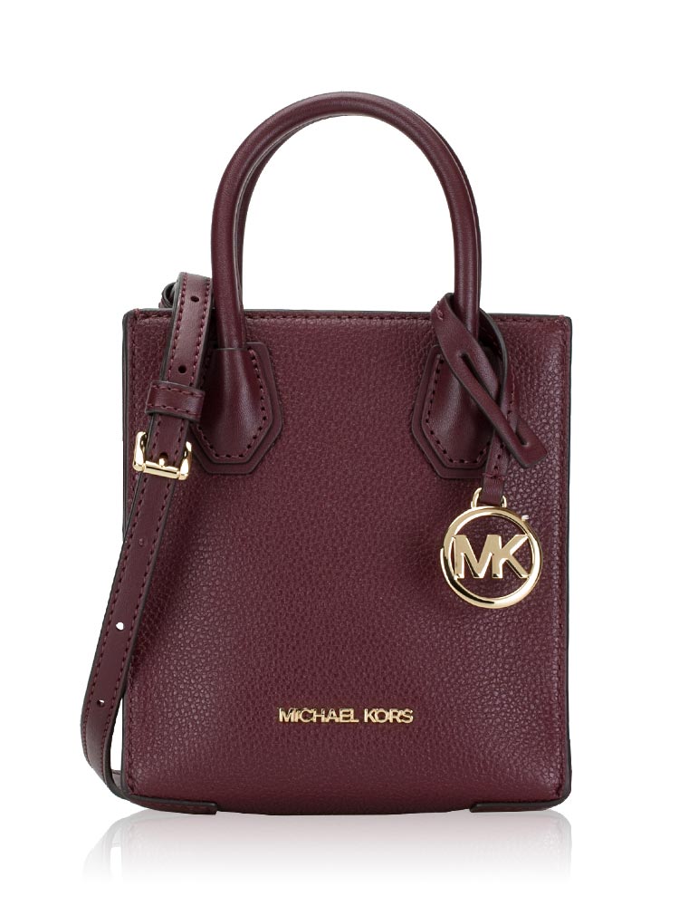 Mercer Leather XS NS Shopper Crossbody Merlot