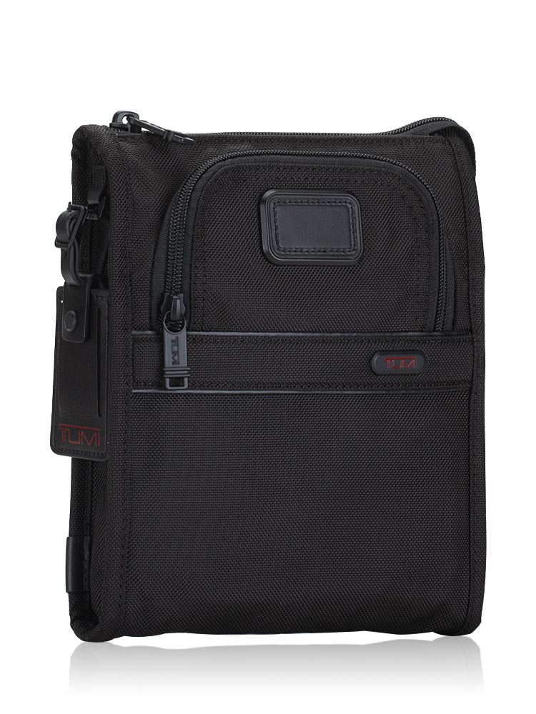 Men Alpha 3 Pocket Bag Black 