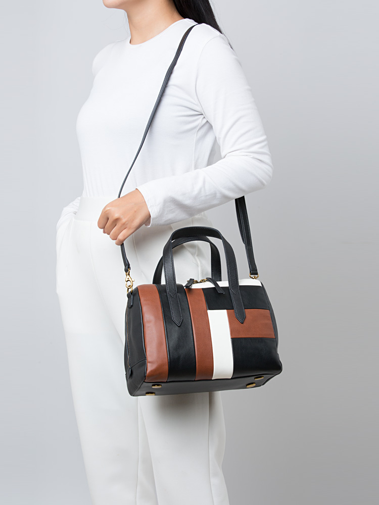 SHB2700994 Sydney Satchel Natural Multi