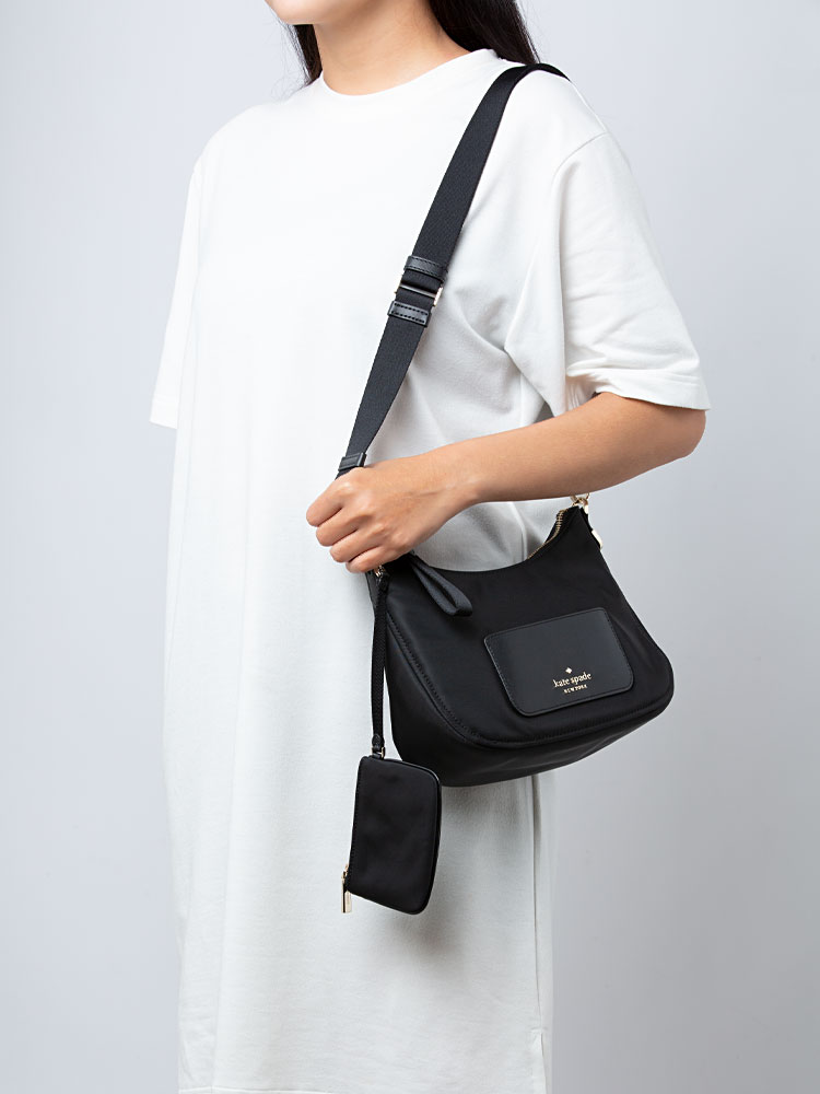 Chelsea The Little Better Nylon Crossbody Black