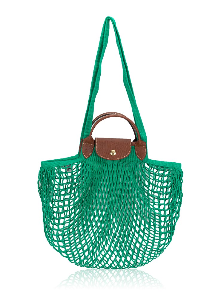 Le Pliage Filet Top Handle Vert
