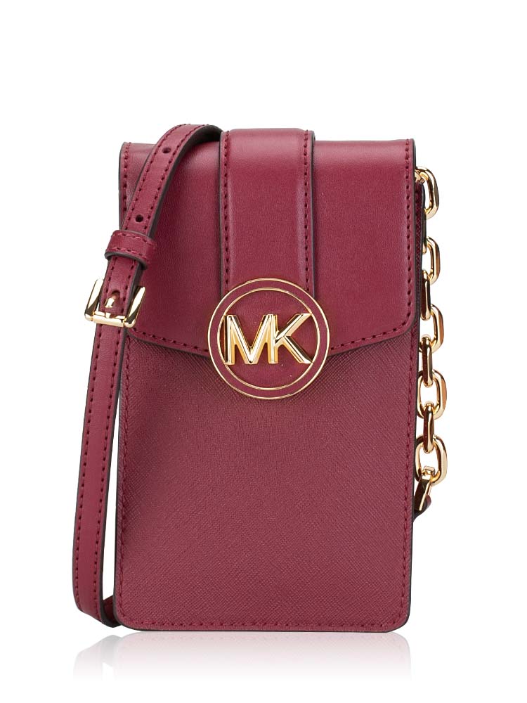 Carmen Small Flap Phone Crossbody Mulberry