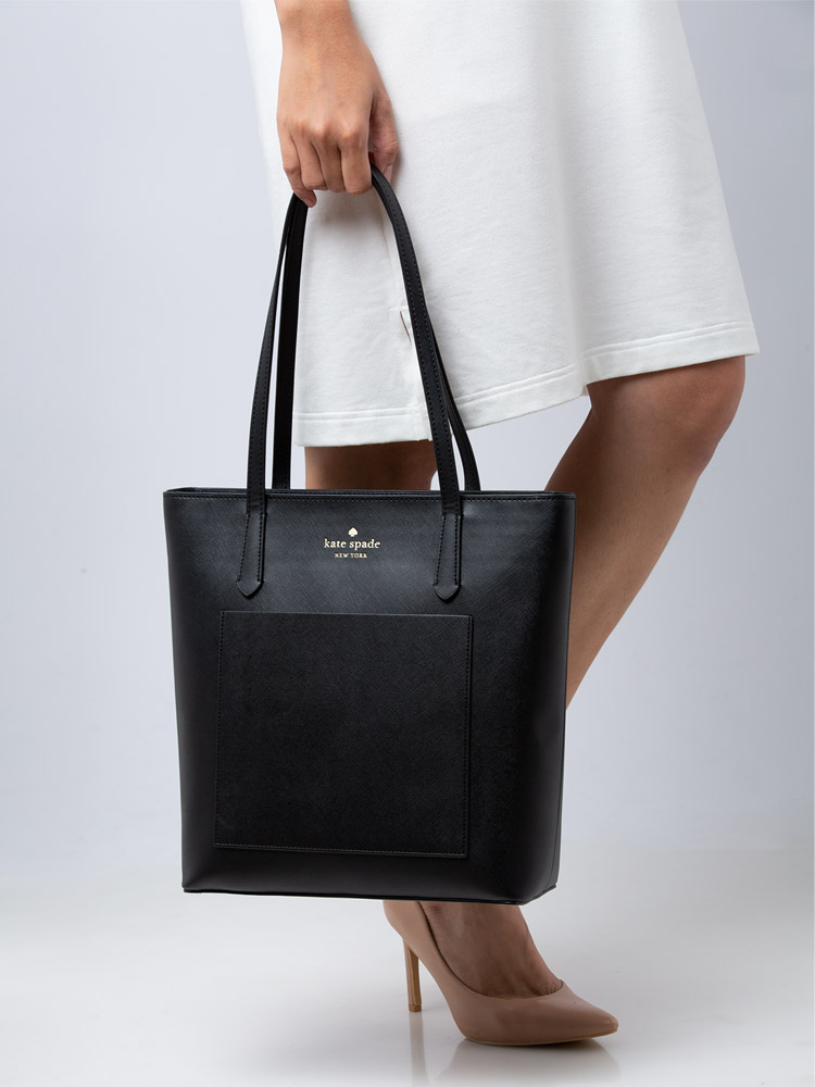 Daily Saffiano Tote Black
