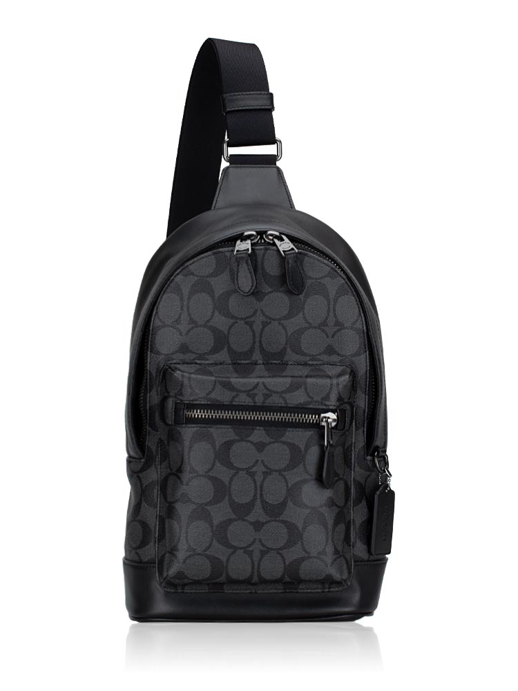 Men C2853 Signature West Pack Charcoal Black