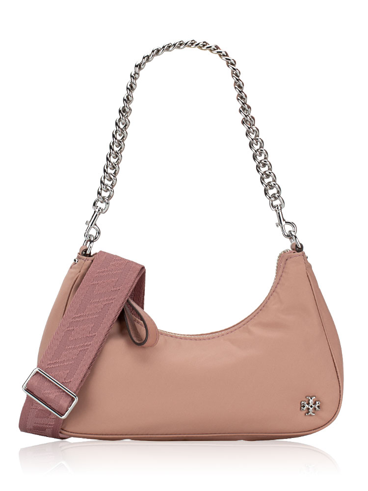 Mercer Nylon Small Shoulder Bag Mallow