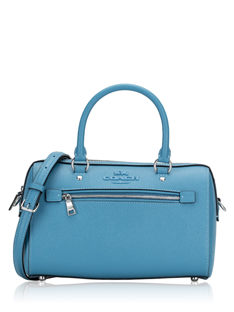 CC143 Crossgrain Rowan Satchel Pacific Blue Silver