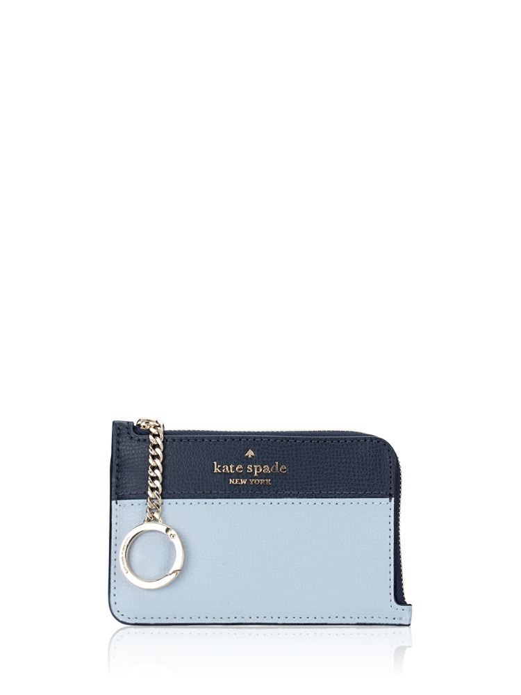 Darcy Medium L-Zip Card Holder Pale Hydra