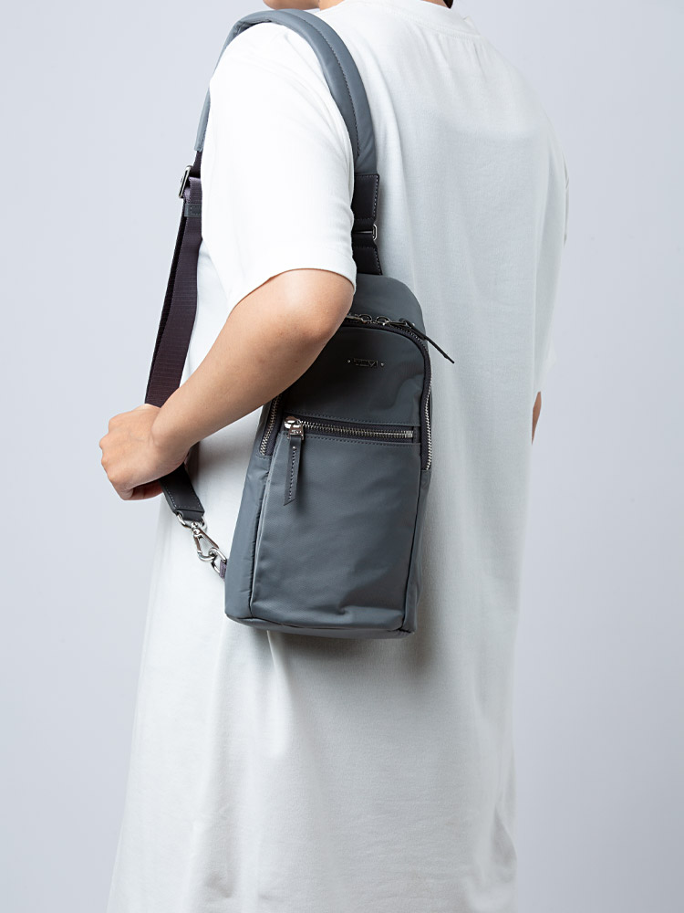 Ariana Small Sling Grey