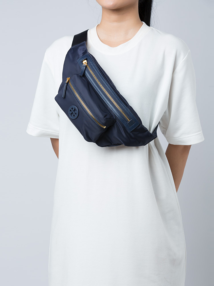 Funny Nylon Belt Bag Navy