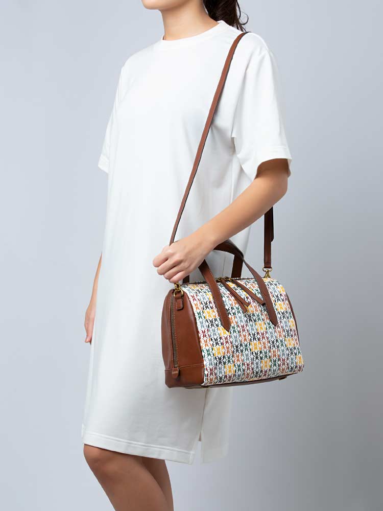 SHB3030189 Sydney Satchel White Multi