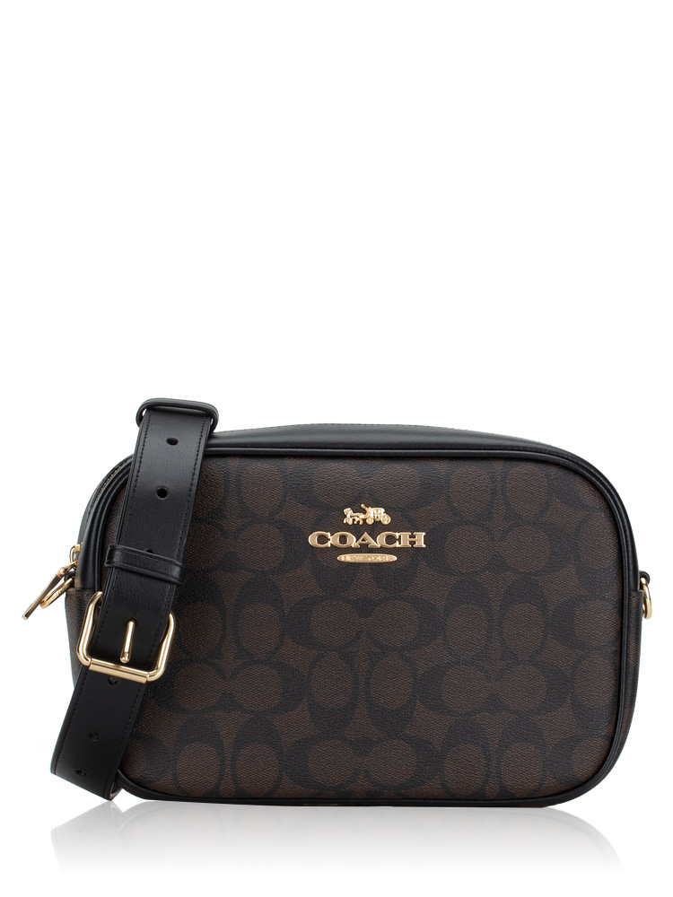 CA547 Signature Jamie Camera Bag Brown Black