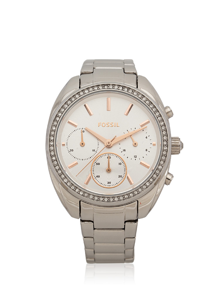BQ3657 Vale Chronograph Stainless Watch Silver