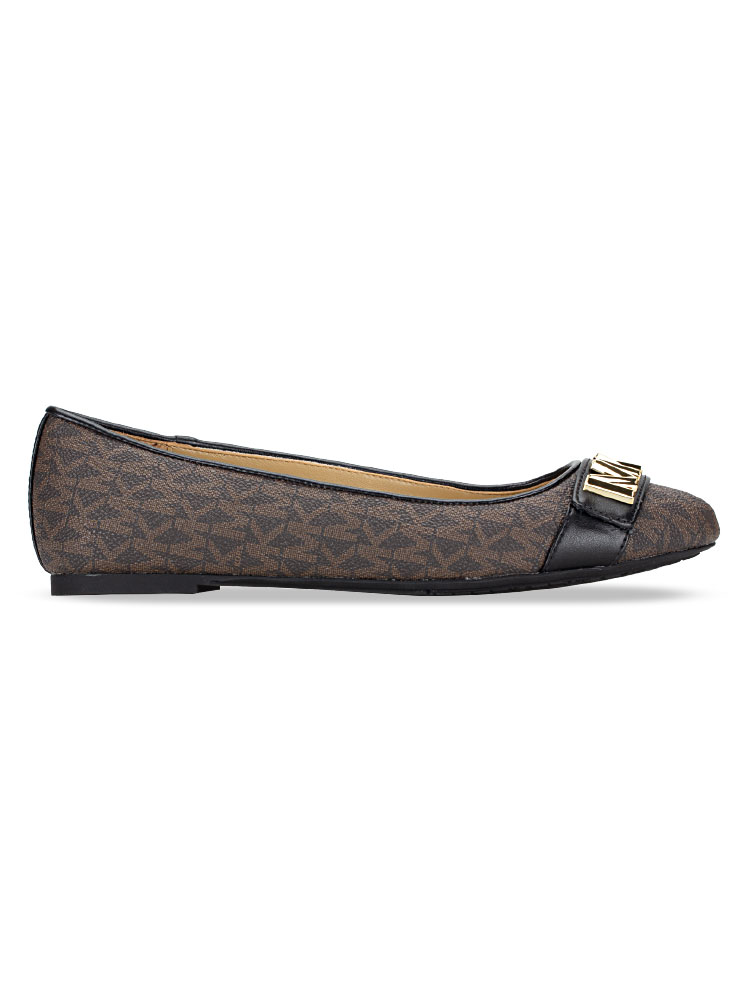 Jilly Signature Flat Ballet Brown Sz 8.5