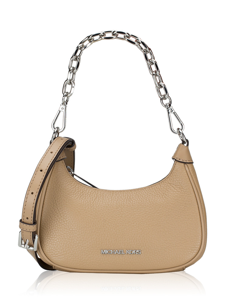 Cora Mini Zip Pouchette Camel