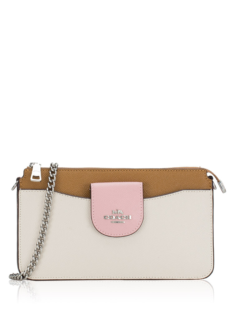 C3608 Colorblock Poppy Crossbody Powder Pink Multi