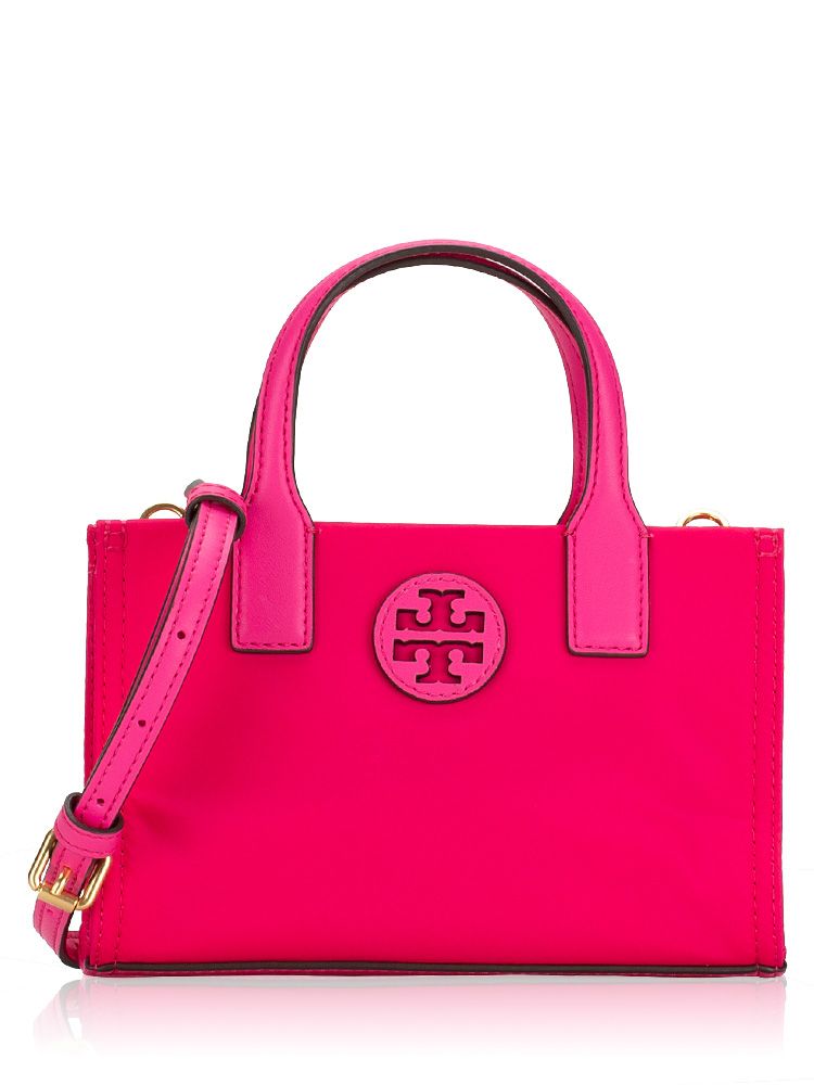 Ella Nylon Mini Tote Bright Pink