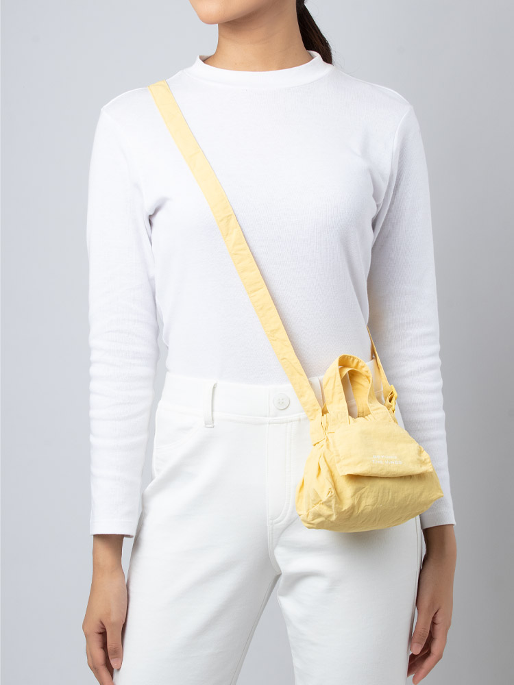 Micro Dumpling Bag Light Yellow