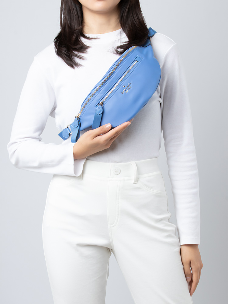Chelsea Nylon Belt Bag Deep Cornflower