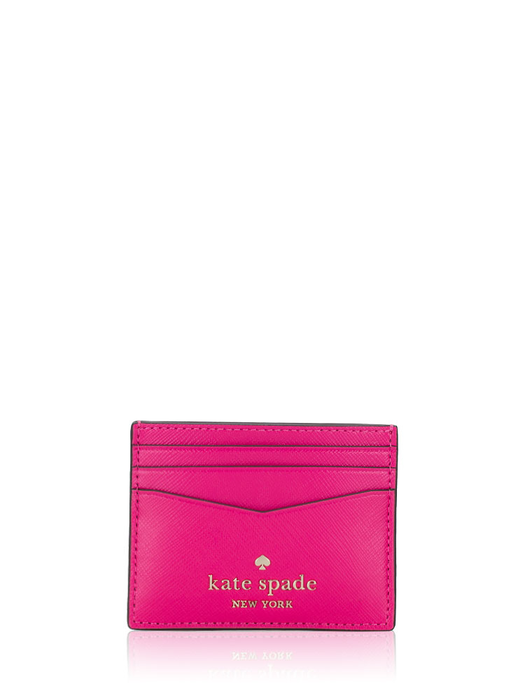 Staci Small Card Holder Deep Hibis
