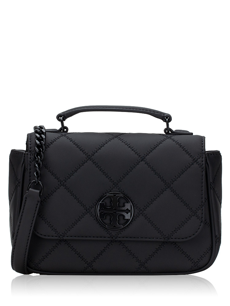 Willa Matte Mini Top Handle Bag Black