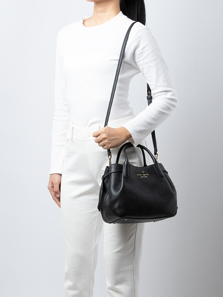 Dumpling Small Satchel Black