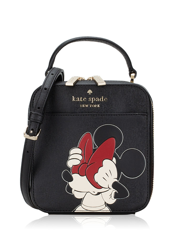 X Disney Minnie Mouse Daisy Vanity Crossbody Bag Black Multi
