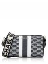 Signature Cooper Stripe Mini Duffle Crossbody Black Multi