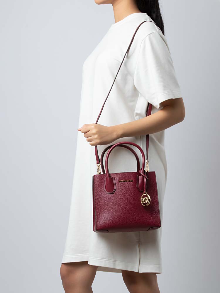 Mercer Medium Messenger Mulberry