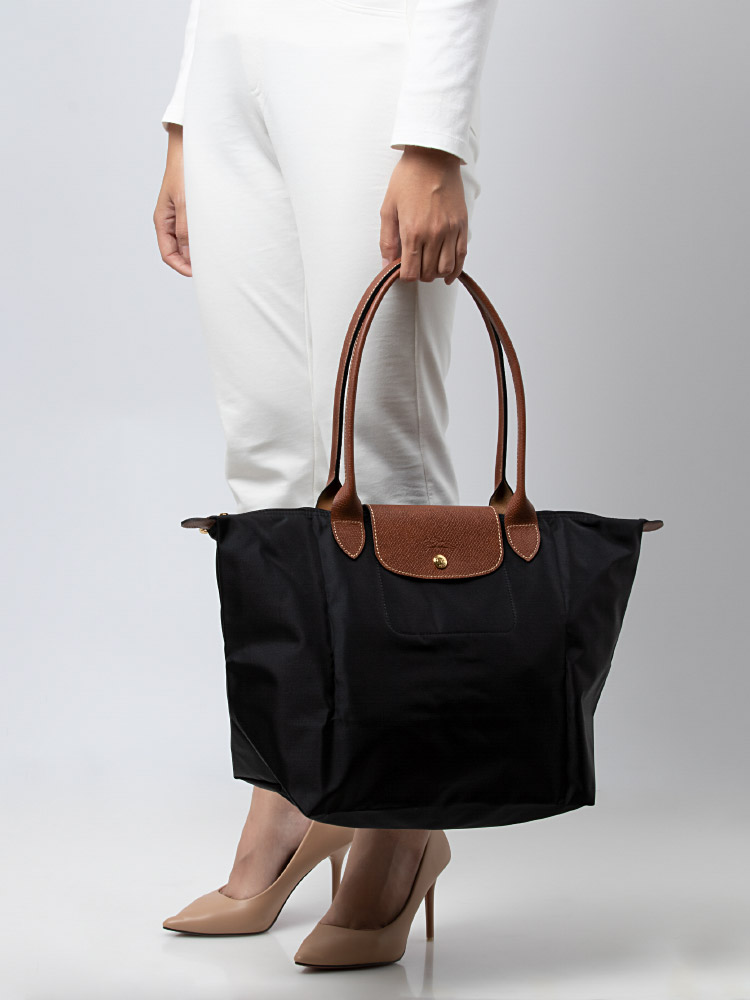 Le Pliage Original Large LH Black