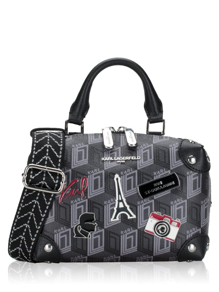 LH2EJ1BP Monogram Valette Crossbody Black